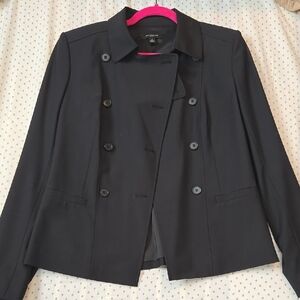 Ann Taylor Black Tailored Blazer